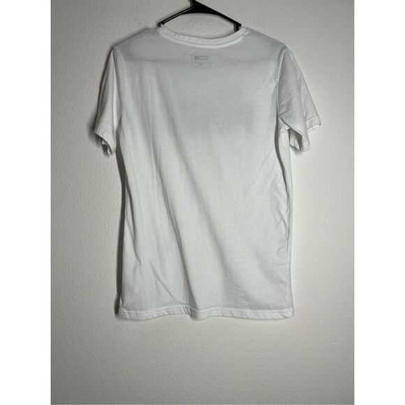 PUMA BOYS' T-SHIRT White Black Size XL (18-20) - Picture 2 of 6